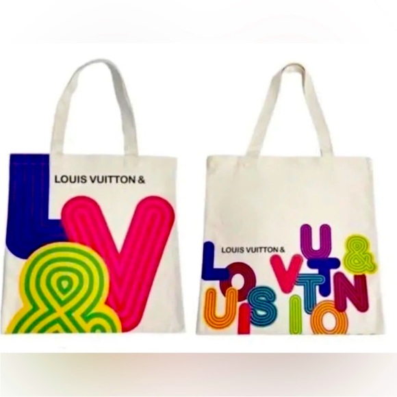 Louis Vuitton Handbags - Louis Vuitton Novelty Canvas EcoTote Bag Exhibition 2022 Limited Edition NEW